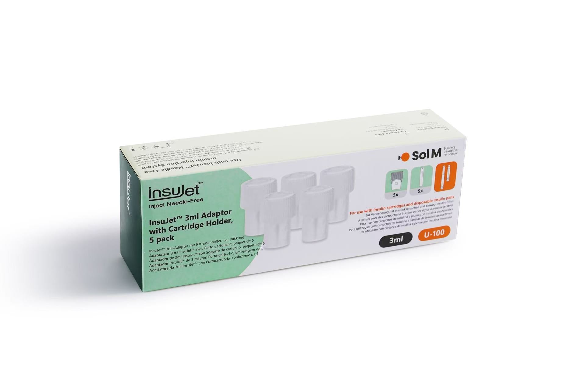 Boîte d'adaptateurs 3ml InsuJet™ – InsuJet France